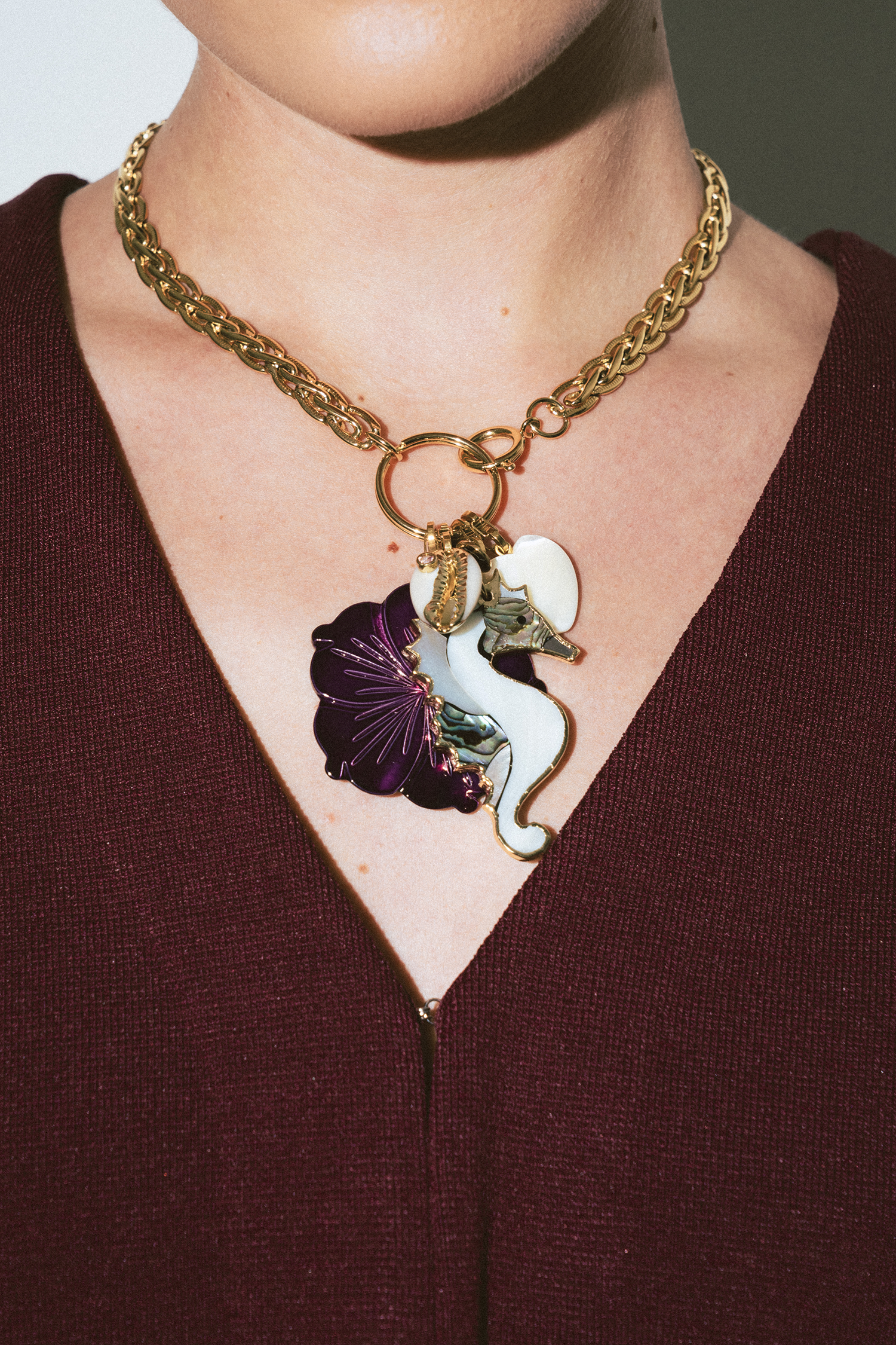 Deep Dive Charms Necklace