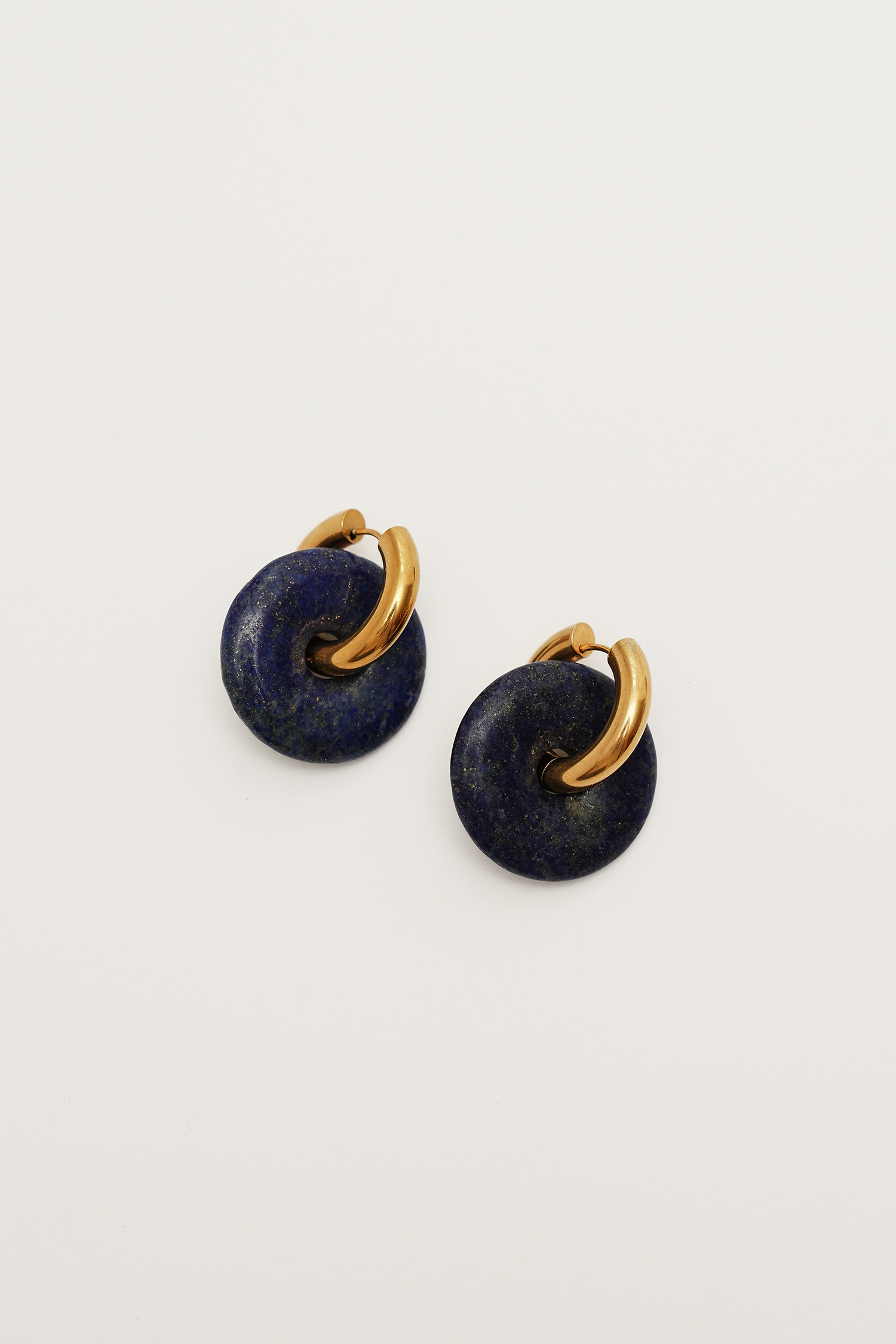 Lapis Disco Hoops