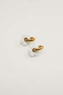 La Fleur White Hoops