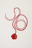 Poppy Red Jumbo Fleur Wrap