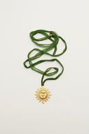 Sole Gold with Olive Silk
